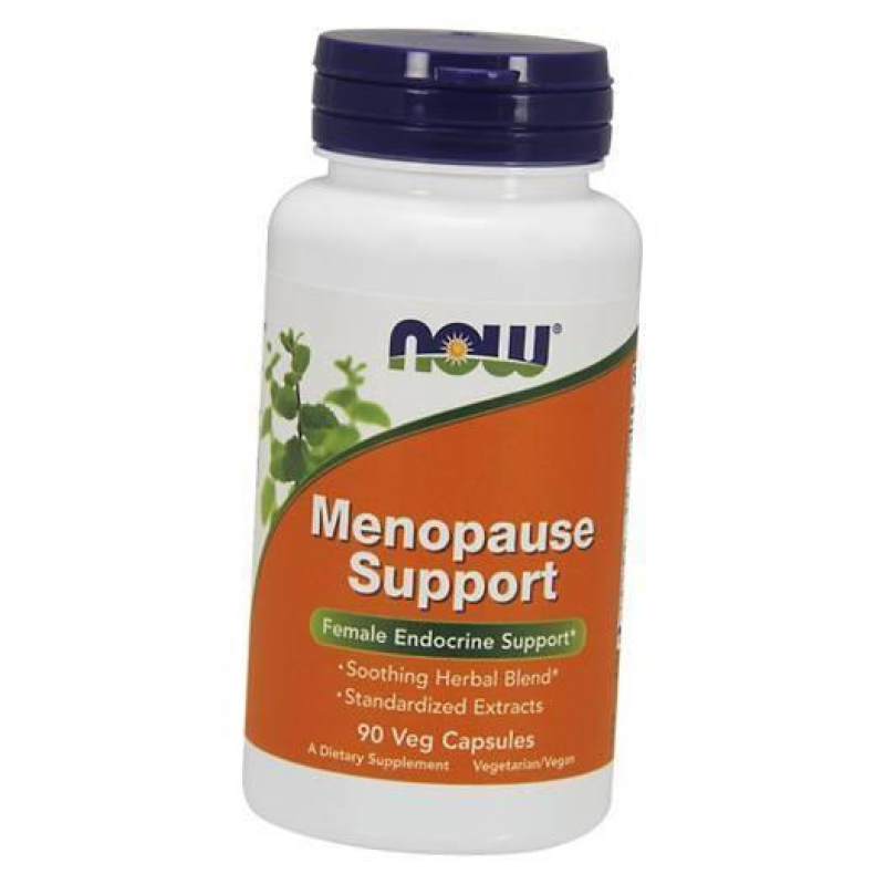 NOW Foods, Menopause Support, 90 рослинних капсул