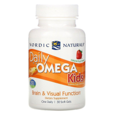 Nordic Naturals, омега для дітей, для щоденного вживання, зі смаком натуральних фруктів, 340 мг, 30 капсул