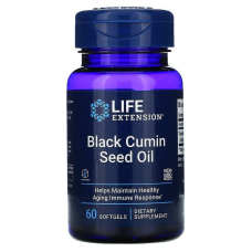 Life Extension, Масло чорного кмину, 60 жувальних капсул