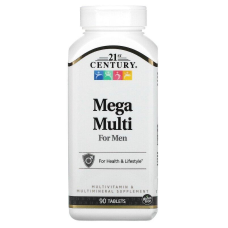 21st Century, Mega Multi, для чоловіків, мультивітаміни та мультимінерали, 90 таблеток