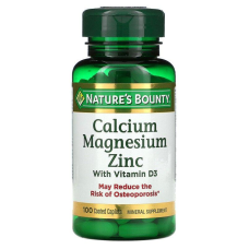 Nature“s Bounty, Кальцій, магній і цинк з вітаміном D3, 100 капсул в оболонці