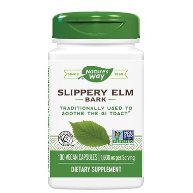 Nature“s Way, кора червоного в“яза, 400 мг, 100 веганських капсул