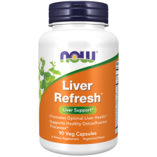 Підтримка печінки, Liver Refresh, Now Foods, 90 рослинних капсул