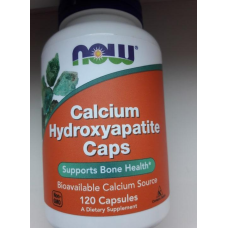 Кальцій гідроксиапатит 120 капсул.Now Foods