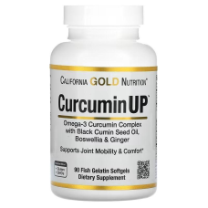 California Gold Nutrition, Curcumin UP, 90 желатиновых капсул