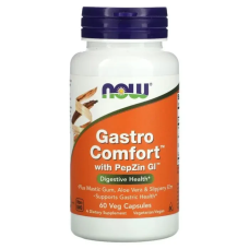 NOW Foods, Gastro Comfort з PepZin GI, 60 рослинних капсул