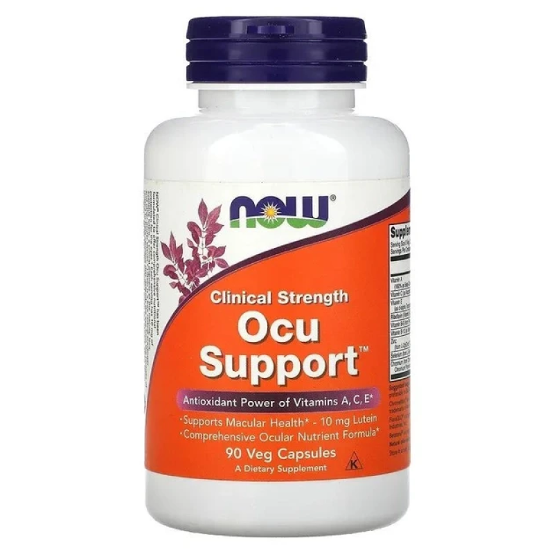 NOW Foods, Clinical Strength Ocu Support, 90 рослинних капсул