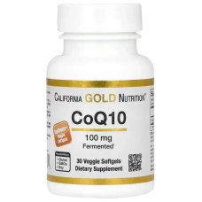 California Gold Nutrition, Коензим Q10, 100 мг, 30 рослинних капсул