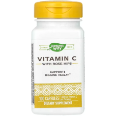 Nature“s Way, вітамін C із шипшиною, 100 капсул