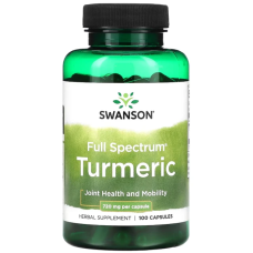 Swanson, Куркума повного спектра, 720 мг, 100 капсул